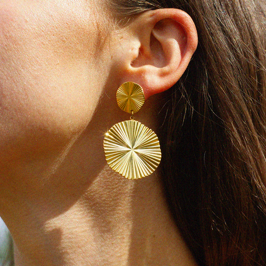 Mayan Sun Earrings