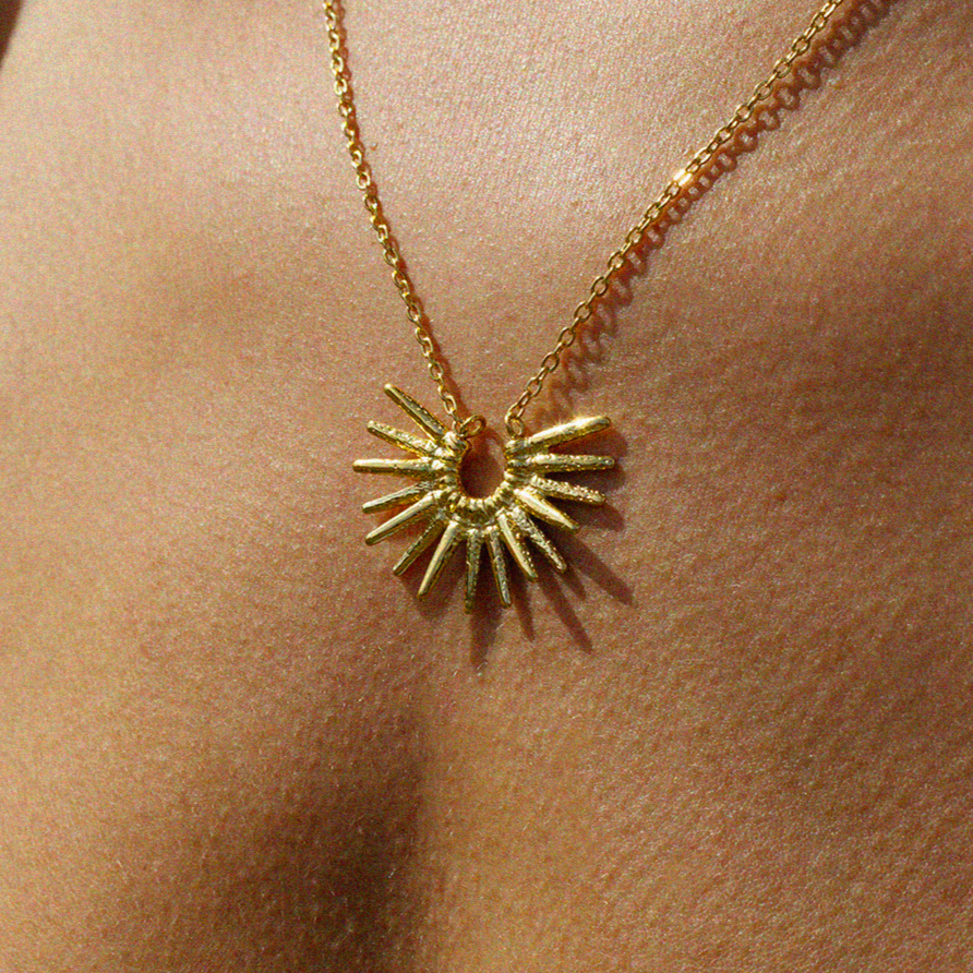 Mayan Sun Necklace